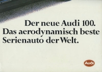 Audi 100 C 3 brochure 9.1982