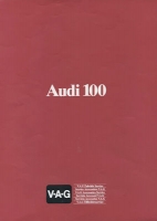 Audi 100 Zubehör Prospekt 8.1982