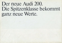 Audi 200 C 3 brochure 8.1983