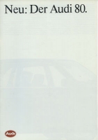 Audi 80 B 2 brochure 6.1984