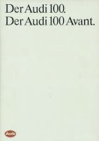 Audi 100 C 3 / Avant brochure 9.1984