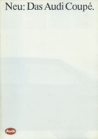 Audi Coupé brochure 1.1985