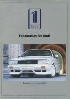 Audi / Treser 200 / 200 Quattro C 3 brochure 6.1985