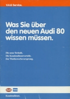 Audi 80 B 3 repair manual 7.1986