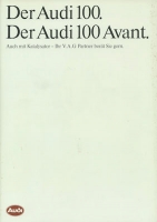 Audi 100 C 3 / Avant brochure 1.1987