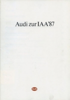 Audi IAA Programm 1987/88