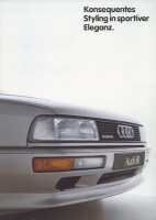 Audi 80 B 3 Accessories brochure 10.1987