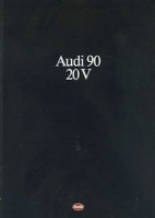 Audi 90 20V B 3 brochure 6.1988