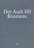 Audi 100 C 3 Business brochure 9.1989