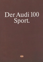 Audi 100 C 3 Sport brochure 6.1990