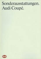 Audi Coupé B 3 Special equipment brochure 1.1990