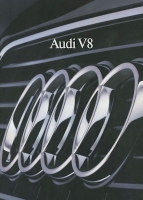 Audi V 8 brochure 7.1989