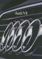 Audi V 8 brochure 1.1990