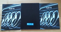 Audi V 8 brochure slipcase 1.1990