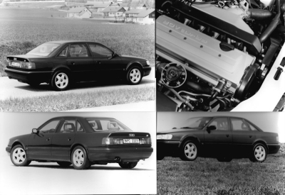 Preview: Audi S 4 C 4 Pressemappe 5.1991