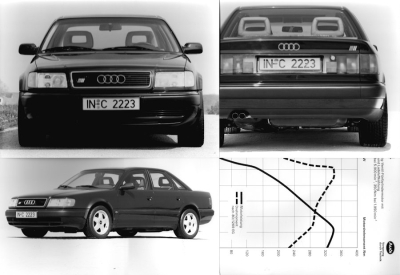 Preview: Audi S 4 C 4 Pressemappe 5.1991