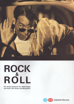 VW / Audi Audio Systeme Prospekt 1993