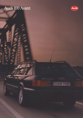 Audi 100 Avant C 4 Prospekt 7.1993