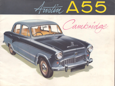 Austin A 55 Cambridge Prospekt ca. 1957