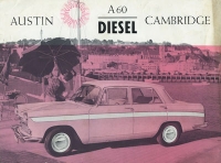 Austin A 60 Cambridge Diesel brochure 1960s