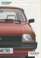 Austin-Rover Metro brochure 9.1985