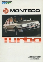 Austin-Rover MG Montego Turbo brochure ca. 1986