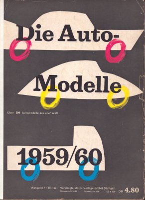 Auto Katalog 1959/60 Nr. 3