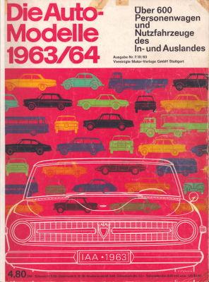 Auto Modelle 1963/64 Nr. 7