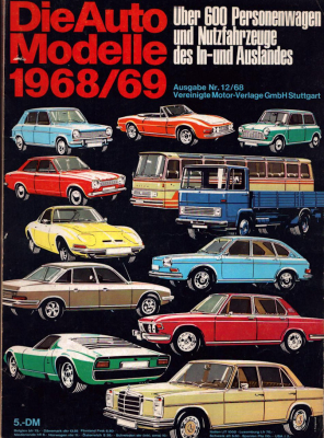 Auto Modelle 1968/69 Nr.12