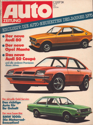 Auto Zeitung 1975 Heft 4