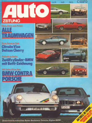 Auto Zeitung 1979 Heft 10
