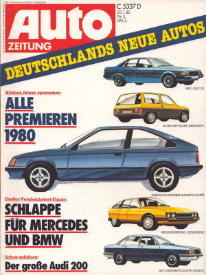 Auto Zeitung 1980 Heft 3