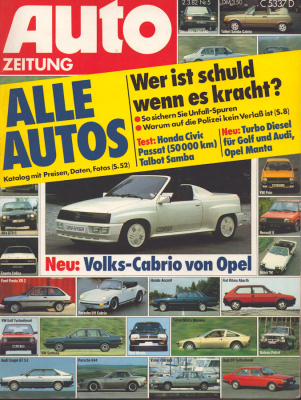 Auto Zeitung 1982 Heft 5