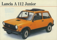 Autobianchi / Lancia A 112 Junior Prospekt 3.1982