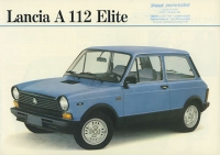 Autobianchi / Lancia A 112 Elite Prospekt 3.1982