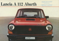 Autobianchi / Lancia A 112 Abarth Prospekt 3.1982