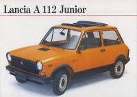 Autobianchi / Lancia A 112 Junior Prospekt 8.1980