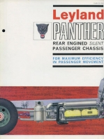 British Leyland Panther Passenger Chassis brochure 9.1964