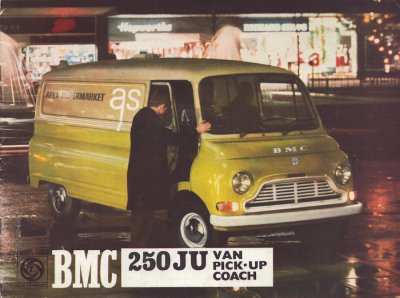 BMC 250 JU Van / Pick-up / Coach Prospekt 2.1969