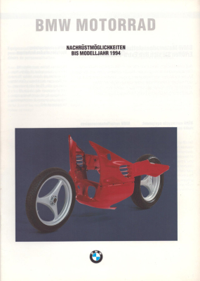 BMW Motorrad Nachrüstmöglichkeiten bis Modelljahr 1994