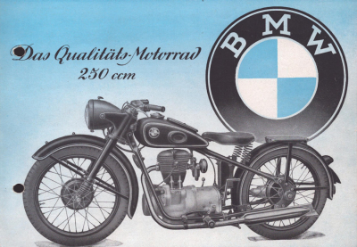 BMW R 24 Prospekt 1949