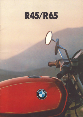 BMW R 45 / R 65 Prospekt 1979