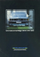 BMW 315-320i Alpina brochure 5.1981