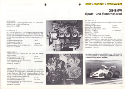 Preview: BMW GS Tuning Katalog 1974