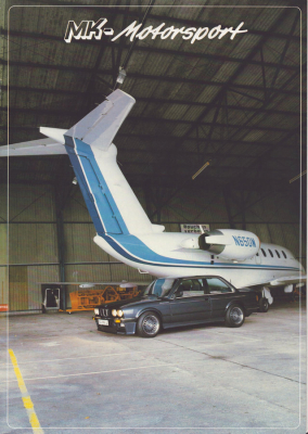 BMW MK Motorsport Prospekt 8.1985