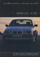 BMW Pleyton 3er E 36 brochure ca. 1992