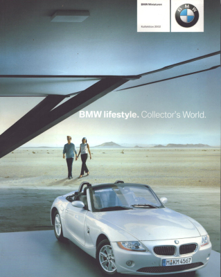 BMW lifestyle. Collector`s world Prospekt 2002