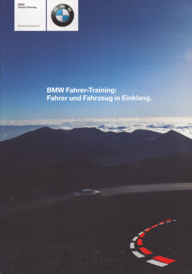 BMW Fahrer-Training Prospekt 2.2002