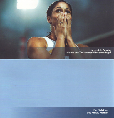 BMW 1er E 87 Prospekt ca. 2004