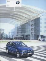 BMW X 3 E 83 Prospekt 2004